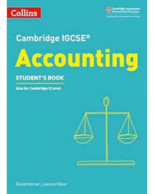 CAMBRIDGE IGCSE ACCOUNTING STUDENT'S BOOK - 9780008254117