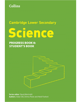 COLLINS CAMBRIDGE LOWER SECONDARY SCIENCE PROGRESS BOOK 8 - 9780008679330