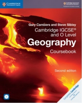 CAMBRIDGE IGCSE AND O LEVEL GEOGRAPHY COURSEBOOK WITH CD-ROM - 9781108339186