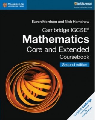 NEW CAMBRIDGE IGCSE MATHEMATICS COURSEBOOK CORE AND EXTENDED - 9781108437189