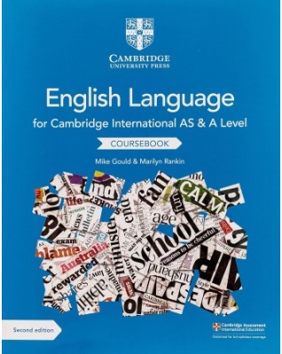 CAMBRIDGE INTERNATIONAL AS AND A LEVEL ENGLISH LANGUAGE COURSEBOOK - 9781108455824