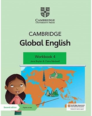 NEW CAMBRIDGE GLOBAL ENGLISH WORKBOOK WITH DIGITAL ACCESS STAGE 4 (1 YEAR) -(BUNDLE) - 9781108810883