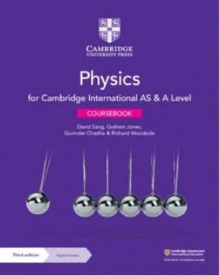 NEW CAMBRIDGE INTERNATIONAL AS AND A LEVEL PHYSICS COURSEBOOK WITH DIGITAL ACCESS (2 YEARS) - 9781108859035