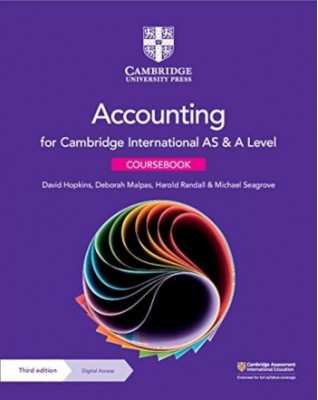 NEW CAMBRIDGE INTERNATIONAL AS AND A LEVEL ACCOUNTING COURSEBOOK WITH DIGITAL ACCESS (2 YEARS) - 9781108902922