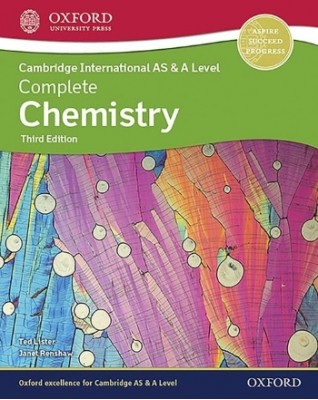 COMPLETE CHEMISTRY FOR CAMBRIDGE INTERNATIONAL AS AND A LEVEL: STUDENT BOOK (3ED) - 9781382005319