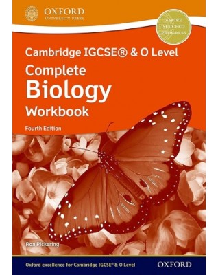 NEW CAMBRIDGE IGCSE AND O LEVEL COMPLETE BIOLOGY: WORKBOOK (4ED) - 9781382005838