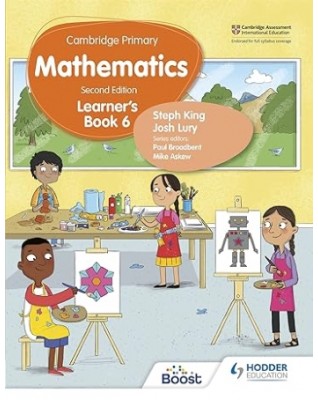 CAMBRIDGE PRIMARY MATHEMATICS LEARNER’S BOOK 6 2ED - 9781398301108