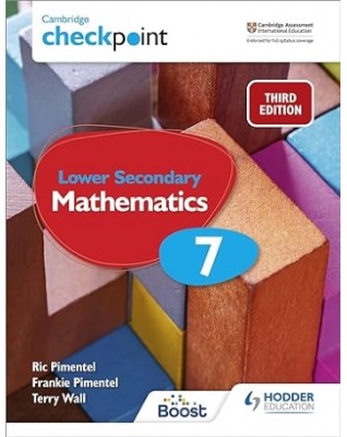 CAMBRIDGE CHECKPOINT LOWER SECONDARY MATHEMATICS STUDENT'S BOOK 7: 3ED - 9781398301948