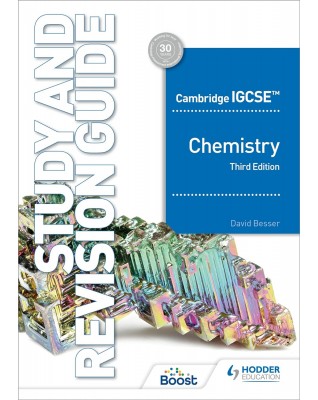 CAMBRIDGE IGCSE CHEMISTRY STUDY AND REVISION GUIDE 3ED EDITION - 9781398361362