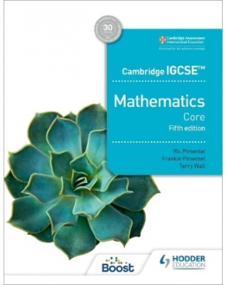 CAMBRIDGE IGCSE CORE MATHEMATICS FIFTH EDITION - 9781398373938