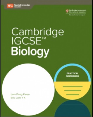 IGCSE BIOLOGY PRACTICAL BOOK + EBOOK - 9789814927932