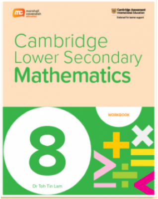 Cambridge Lower Secondary Mathematics Grade 8 Workbook + eBook (1 years) - 9789815090437