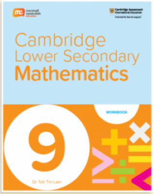 Cambridge Lower Secondary Mathematics Grade 9 Workbook + eBook (1 years) - 9789815090444