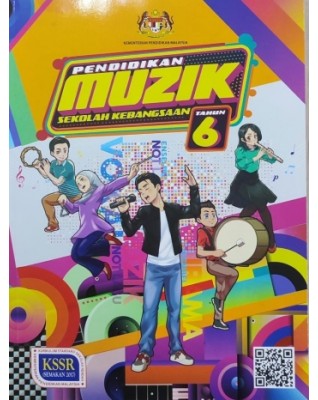 BUKU TEKS PENDIDIKAN MUZIK SEKOLAH KEBANGSAAN TAHUN 6 - 9789834932824