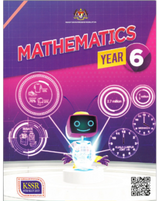 TEXTBOOK MATHEMATICS YEAR 6-DLP - 9789834933289