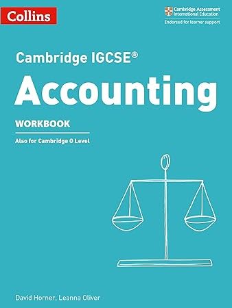 CAMBRIDGE IGCSE ACCOUNTING WORKBOOK - 9780008254124