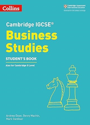 CAMBRIDGE IGCSE BUSINESS STUDIES STUDENT'S BOOK - 9780008258054