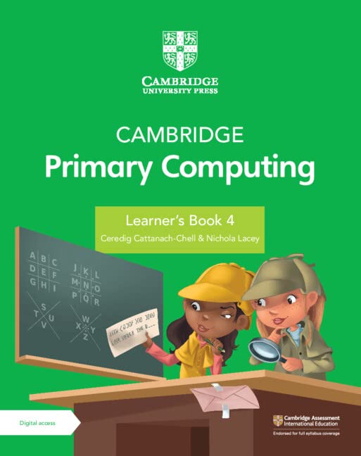 CAMBRIDGE PRIMARY COMPUTING LEARNER'S BOOK 4 WITH DIGITAL ACCESS (1 YEAR) - 9781009309257