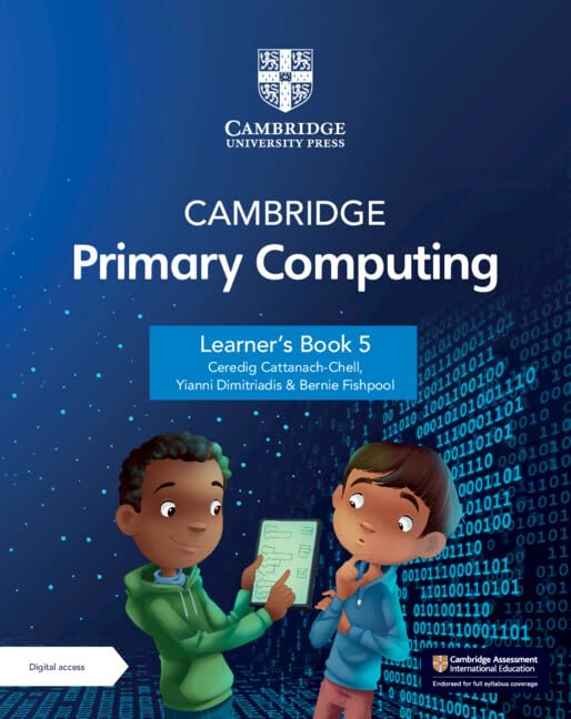 CAMBRIDGE PRIMARY COMPUTING LEARNER'S BOOK 5 WITH DIGITAL ACCESS (1 YEAR) - 9781009309288