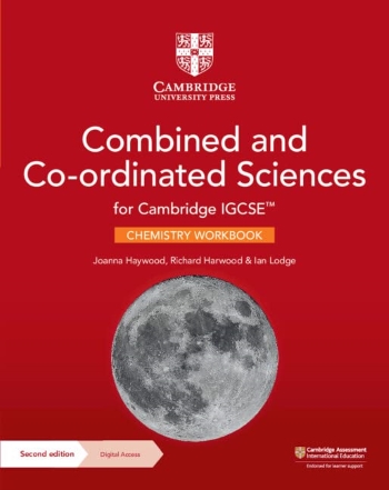 CAMBRIDGE IGCSE COMBINED AND CO-ORDINATED SCIENCES CHEMISTRY WORKBOOK WITH DIGITAL ACCESS (2 YEARS) - 9781009311335