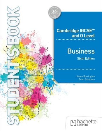 CAMBRIDGE IGCSE AND O LEVEL BUSINESS STUDIES 5TH EDITION - 9781036010645