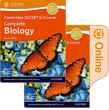 NEW CAMBRIDGE IGCSE AND O LEVEL COMPLETE BIOLOGY: PRINT AND ENHANCED ONLINE STUDENT BOOK PACK (4ED) - 9781382005753