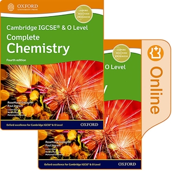NEW CAMBRIDGE IGCSE AND O LEVEL COMPLETE CHEMISTRY: PRINT AND ENHANCED ONLINE STUDENT BOOK PACK (4ED) - 9781382005845