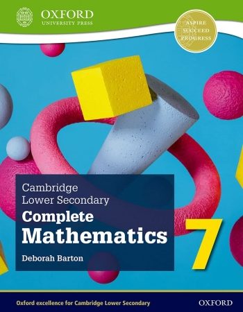 NEW CAMBRIDGE LOWER SECONDARY COMPLETE MATHEMATICS 7: STUDENT BOOK (2ED) - 9781382018623