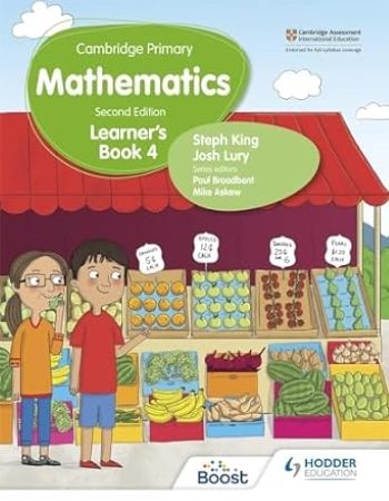 CAMBRIDGE PRIMARY MATHEMATICS LEARNER’S BOOK 4 2ED - 9781398301023