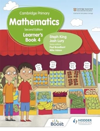 CAMBRIDGE PRIMARY MATHEMATICS LEARNER’S BOOK 4 2ED - 9781398301023
