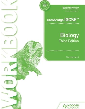 CAMBRIDGE IGCSE BIOLOGY WORKBOOK 3ED - 9781398310490