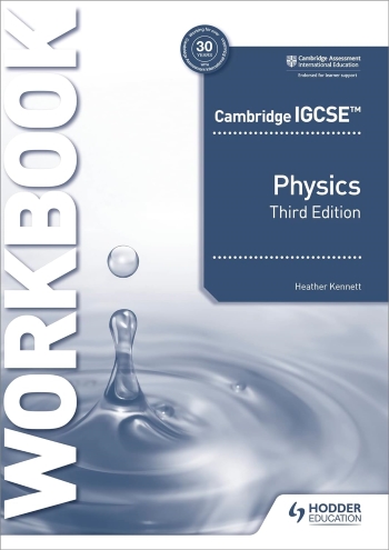 CAMBRIDGE IGCSE PHYSICS WORKBOOK 3ED - 9781398310575