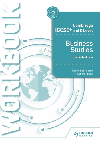 CAMBRIDGE IGCSE AND O LEVEL BUSINESS STUDIES WORKBOOK 2ED - 9781510421257