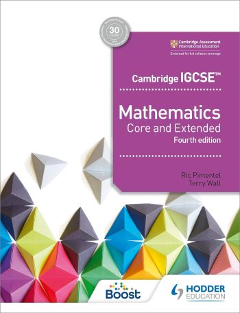 CAMBRIDGE IGCSE MATHEMATICS CORE AND EXTENDED 4ED - 9781510421684